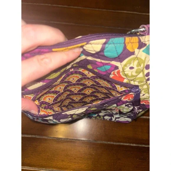 Vera Bradley Crossbody Bag Floral Quilted Purse Multi-Color Travel Everyday - Picture 5 of 8